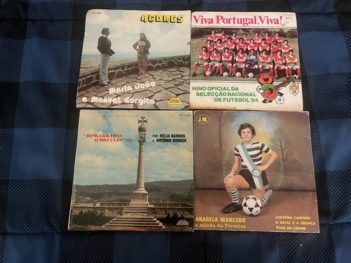 Portuguese lot 4 - 45's,